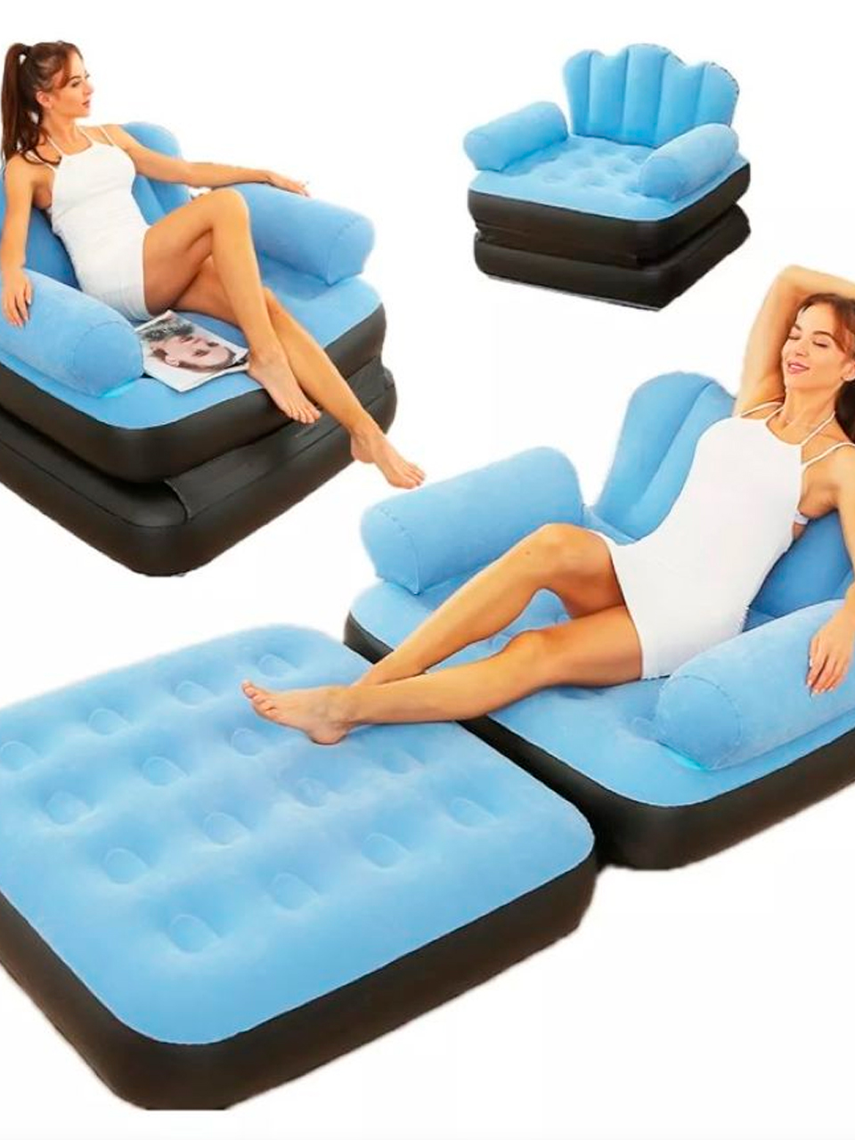 Sofa Cama Inflable De Doble Uso